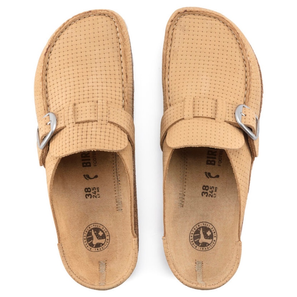 Birkenstock Buckley nubuck Moccasins in rare spring yellow color 39/8-8.5